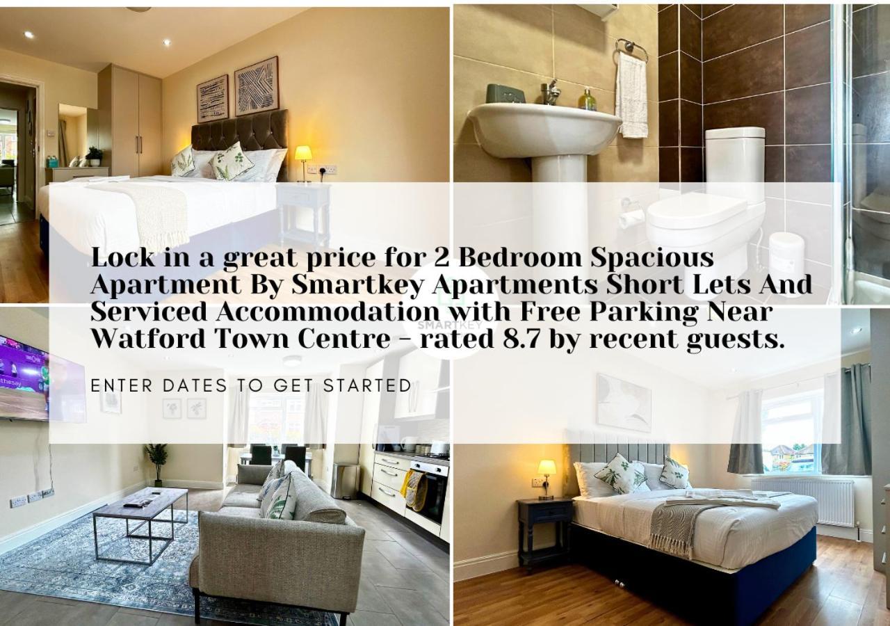 Modern 2 Bed 2 Bath Apartment Free Parking Watford  Exterior foto